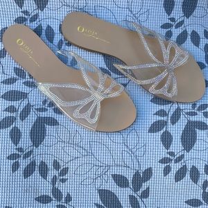 Rhinestone Butterfly Sandals